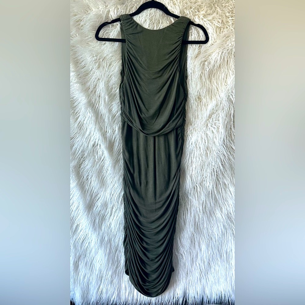 🎉HOST PICK!!!🎉Alice & Olivia Air by Stacey Bendet Ruched Dress- D3